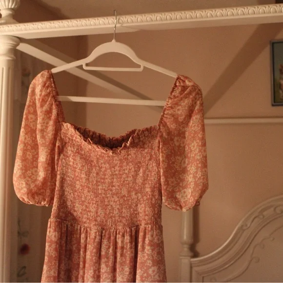 Altar'd State | Dresses | Altard State Pink Floral Dress | Poshmark